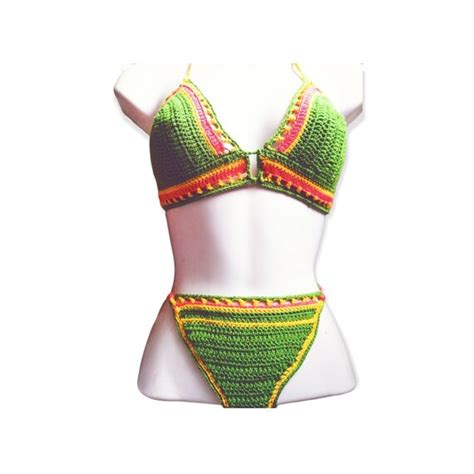 Gehäkeltes Bikini Set häkeln bikini top und unten in Etsy Schweiz