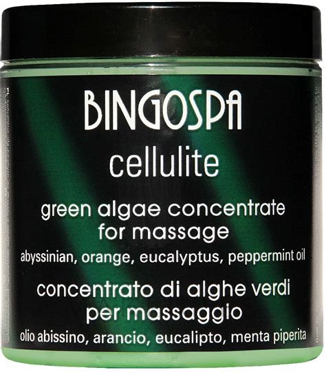 BingoSpa Concentrate Green Algae Massage Concentrado De Masaje