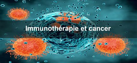 Immunoth Rapie Et Cancer Utilisation M Canismes Et R Sultats