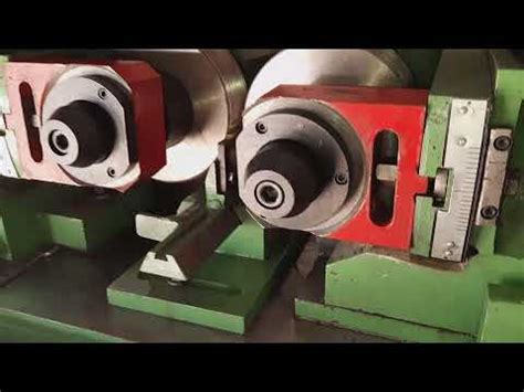 Hydraulic Thread Rolling Machine Setting Trail Demonstration Pitch