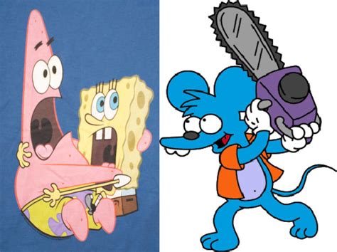 Itchy Attacks Spongebob And Patrick By Jameszorranfan789 On Deviantart