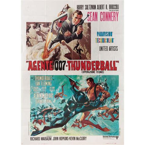 "Thunderball" Film Poster, 1965 For Sale at 1stDibs | thunderball ...