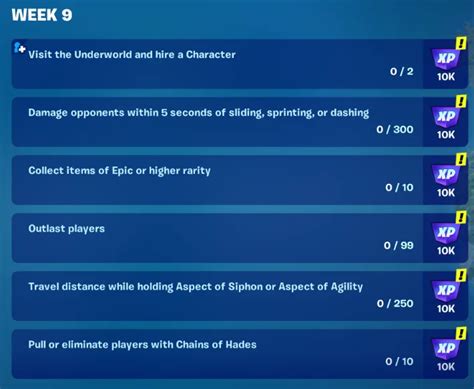 How To Complete Every Week 9 Quest In Fortnite Chapter 5 Season 2