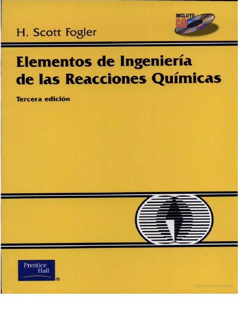 PDF Elementos De Ingenieria De Las Reacciones DOKUMEN TIPS