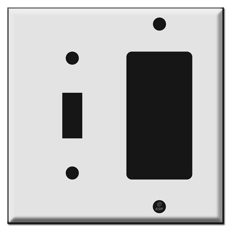 Combination Switch Plates Outlet Covers In Hard To Find Sizes