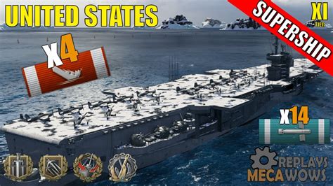 Supership United States Kills K Damage World Of Warships