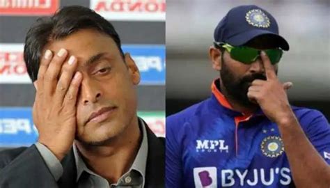 It S Call Karma Mohammad Shami Takes A Jibe At Shoaib Akhtar S