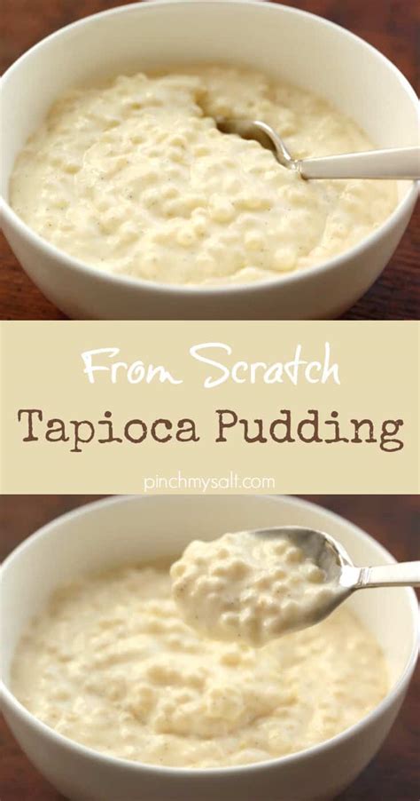 Homemade Tapioca Pudding Recipe