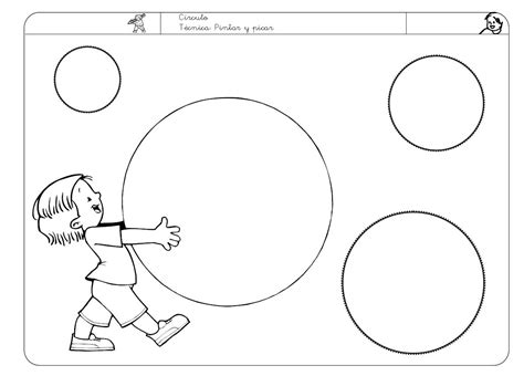 Trabajando En Educación Infantil 10 Fichas Para Identificar El Círculo