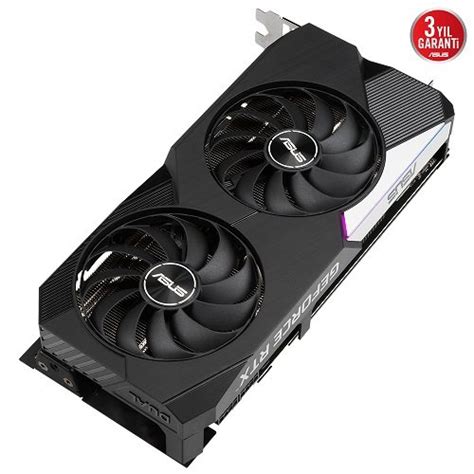 Asus Dual Geforce Rtx 3070 V2 Oc Dual Rtx3070 O8g V2 8gb Gddr6 256bit Dx12 Gaming Oyuncu Ekran