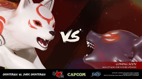 Okamiden Chibiterasu Vs Dark Chibiterasu Statue Coming Soon Youtube