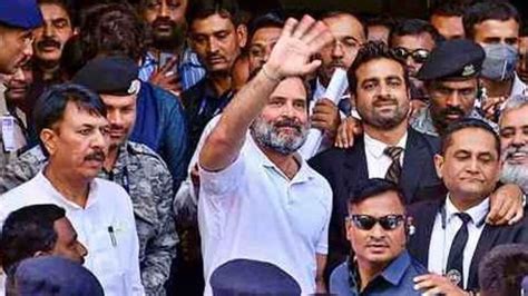 Rahul Gandhi ரகல ஆஜரக தவயலல களவ கற நல surat court