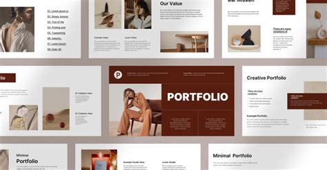 Minimal Creative Portfolio Presentation Template