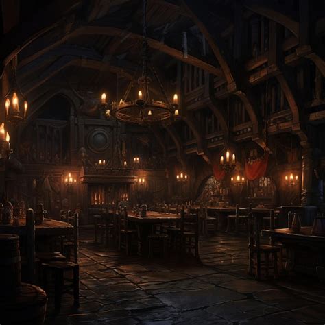 Premium AI Image | Dark and moody underground dungeons and dragons ...