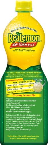 ReaLemon 100% Lemon Juice, 32 fl oz - Kroger