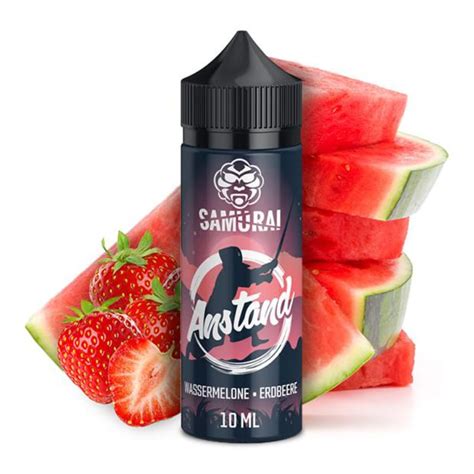 Samurai Vaping Anstand Longfill Aroma Ml F R Ml