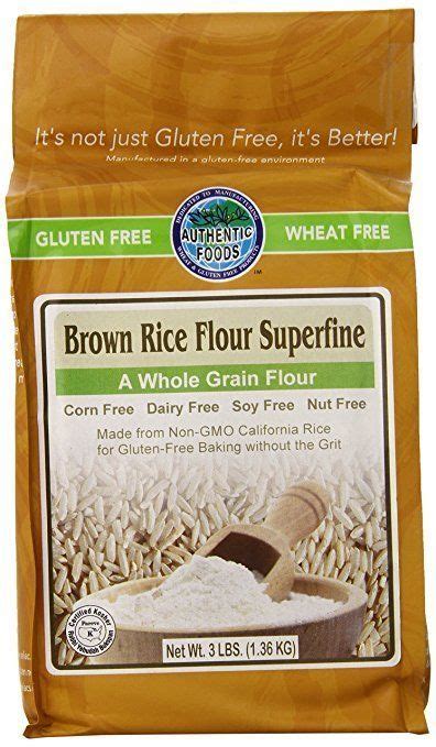 Authentic Foods Gluten Free Brown Rice Flour Superfine Lbs