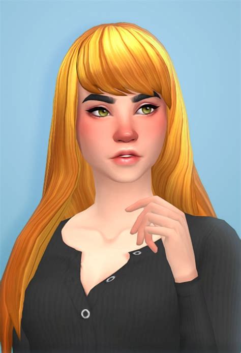 Sims 4 Cc Emo Hair Maxis Match Israelbxe