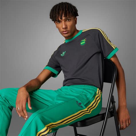 Adidas Jamaica Beckenbauer Track Pants Green Adidas Uae