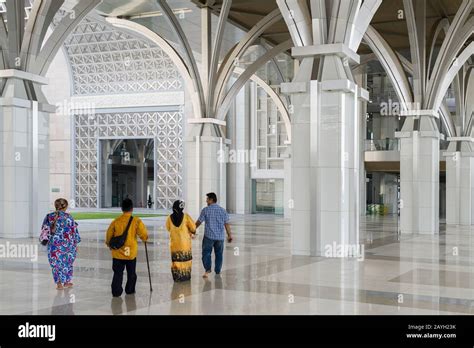 Inside The Tuanku Mizan Zainal Abidin Mosque Or Iron Mosque In