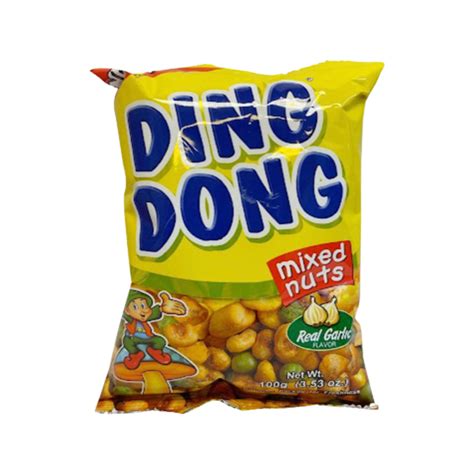 Ding Dong Mixed Nuts Real Garlic 100g Reissack Asiatische