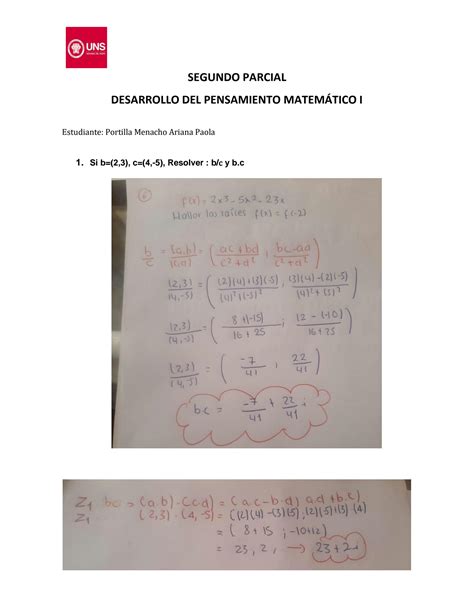 SOLUTION Ejercicios De Matematica Numeros Complejos Studypool