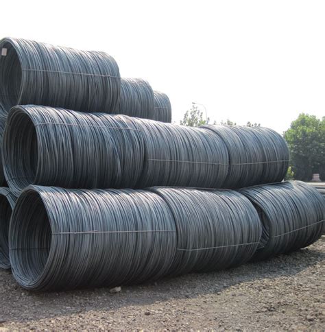 Hot Rolled Steel Wire Rod In Coils Q195 Q235 SAE 1006 SAE 1008 5 5mm 6