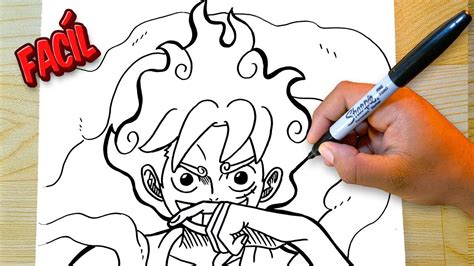 Como Dibujar A Luffy Gear Tutorial One Piece Youtube Nbkomputer