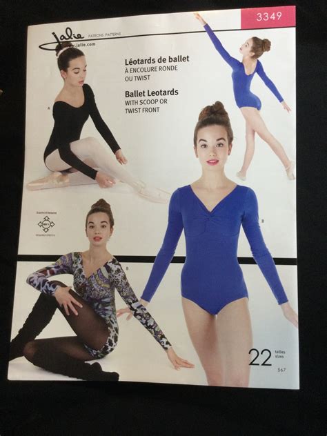 Jalie 3349 Ballet Leotard Sewing Pattern Etsy