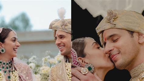 Kiara Advani Sidharth Malhotra Are Now Married See First Wedding