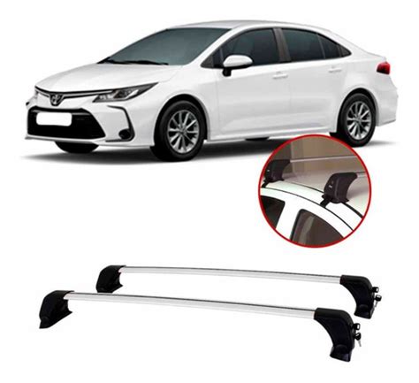 Rack De Teto Bagageiro Toyota Corolla Kiussi Antifurto