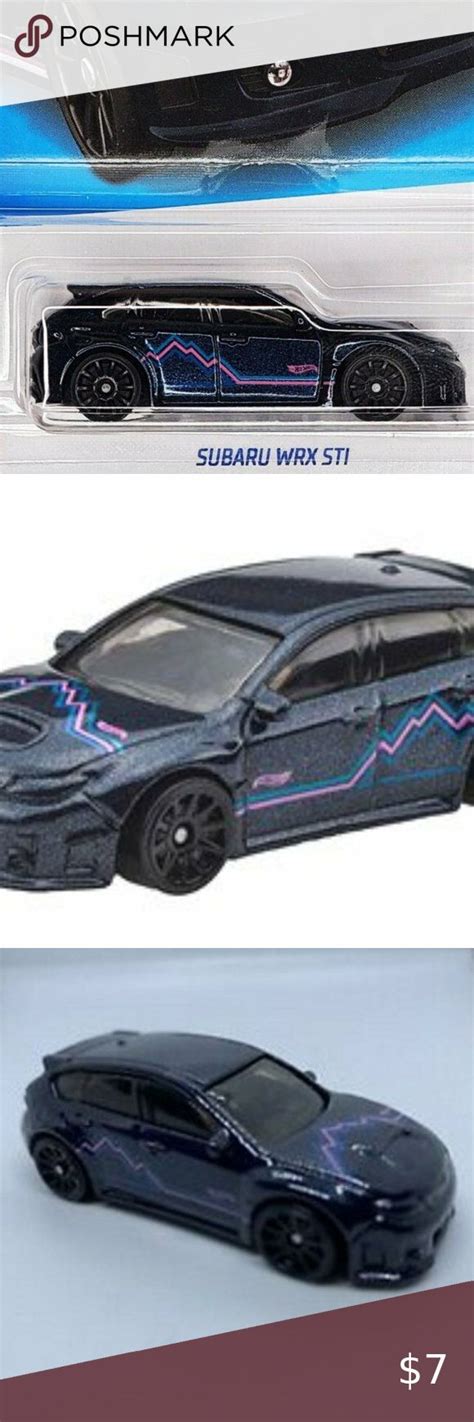 Hot Wheels Subaru WRX STI Blue HW Hatchbacks Subaru Wrx Wrx Sti Wrx
