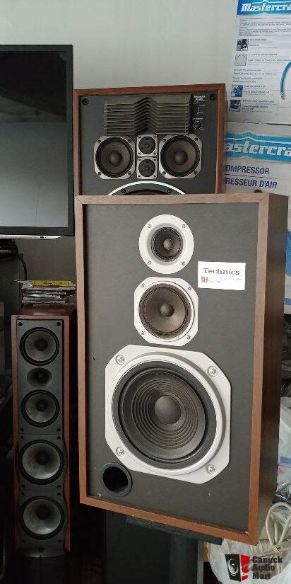 Technics SB L50 Vintage Stereo Bookshelf Speakers Price Drop Photo