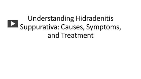 Ppt Hidradenitis Suppurativa Powerpoint Presentation Free To