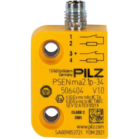 Interrupteurs De S Curit Pilz Psen Ma P Mm Led Atex Switch