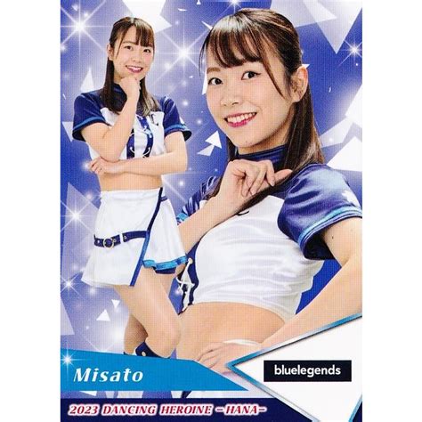 12 【misato 西武 Bluelegends 】bbm プロ野球チアリーダーカード2023 華 レギュラー 23dh Hana