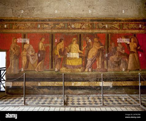 Italien Pompeji Villa Der Mysterien Alte R Mische Vorstadt Villa