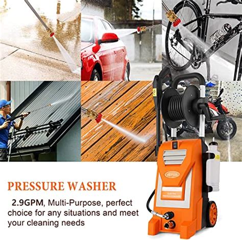 Kepma Electric Pressure Washer Gpm Power Washer W High Pressure