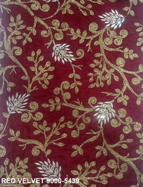 Designer Velvet Embroidery Fabrics At Rs Meter Embroidered Cloth