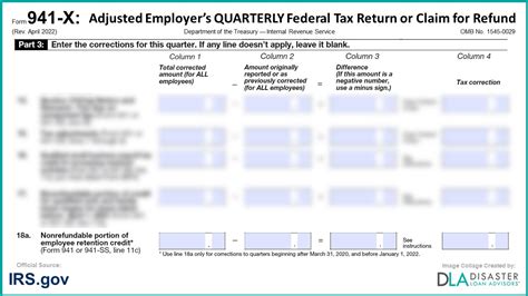 Optimize Your Tax Filing With 941x Worksheets Easy Solutions For Irs Form 941 Revisions