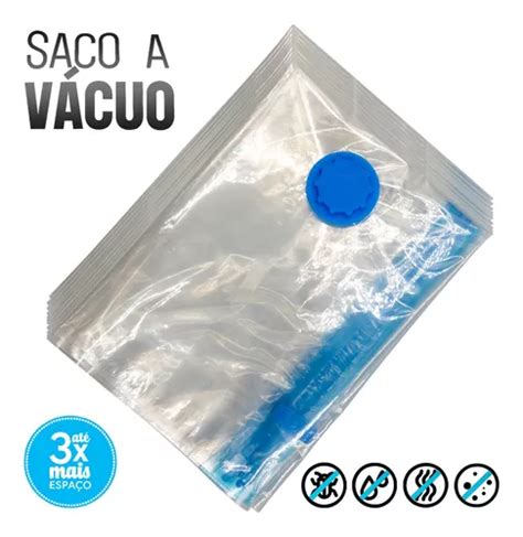 Bolsa Al Vac O Western Home Saco A Vacuo X Cm Organizador De Viagem