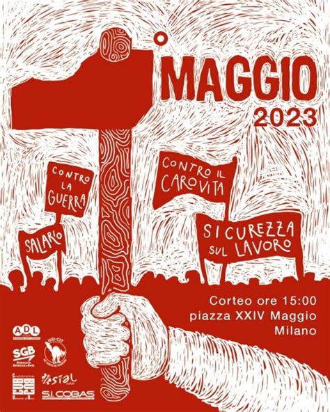 Corteo Del Primo Maggio A Milano Rivoluzione Anarchica