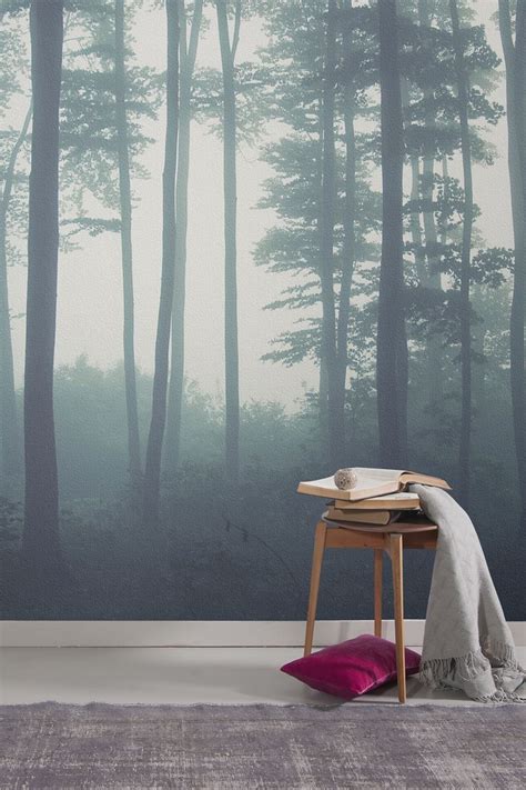 Sea Of Trees Forest Wallpaper Mural Hovia Uk Forest Wallpaper