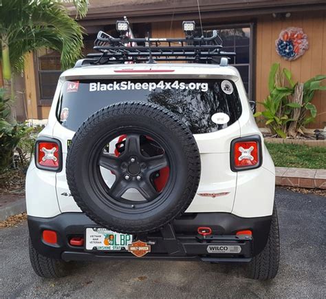 Anyone Using Hitch Tire Carrier Jeep Renegade Forum