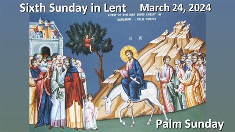 Palm Sunday Sermon Youtube