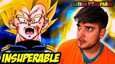 EspaÑoles Reaccionan A Dragon Ball Latino Vs EspaÑol💥vegeta Se Transforma En Ssj Por Primera Vez