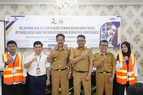 Dinas Pupr Kolut Buka Pelatihan Dan Uji Sertifikasi Tenaga Kerja