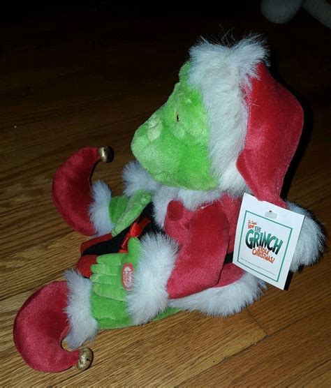 Animated Singing Dr Seuss Grinch By Beverly Hills Teddy Bear Company