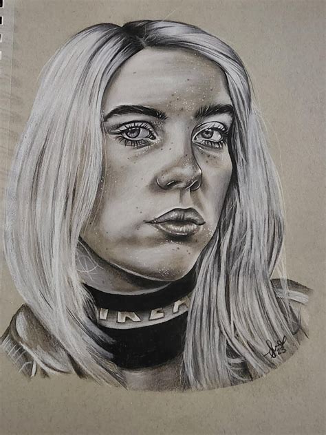 Billie Eilish Drawing Rbillieeilish