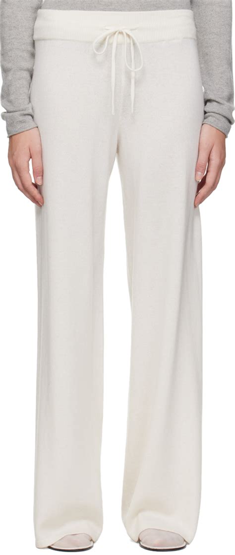 LISA YANG Off White Sofi Lounge Pants SSENSE